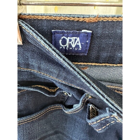 Lucky Brand Orta Premium Mid Rise Sweet Boot Side Slits Cropped Denim Jeans 2/26 - Picture 10 of 10